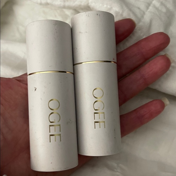 OGEE Sculpted Face Sticks- Rose Quartz and Opal - Picture 2 of 3